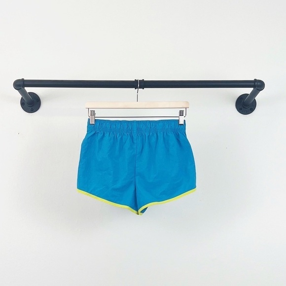 NWT Urban Outfitters Naomi Dolphin Hem Shorts in Blue - Picture 7 of 8